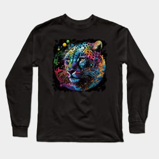 Painted leopard Long Sleeve T-Shirt